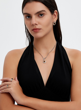 天然虎眼石希腊小众设计师原创