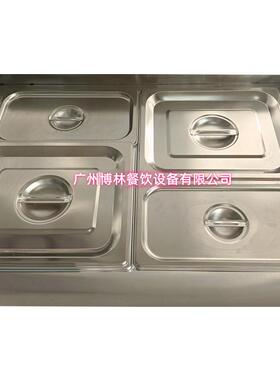 68台式四239盆电热保温汤保池温食堂温4饭菜隔水快餐保售饭台暖菜