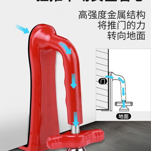 顶门阻门器d酒店安全独居防盗家用堵门抵门挡门器女生便携报警神 - 图1