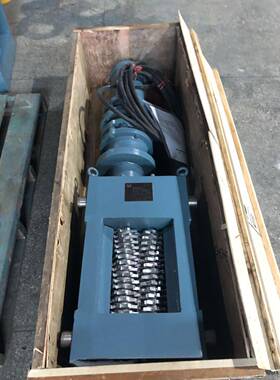 粉碎格栅一体化预制泵站FS500渠道式安装不锈钢粉碎型格栅机