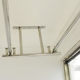 Peiqing, washing and drying household storage and drying clothes rack, double rod A balcony wall top 2/4 meters retractable fixed clothes rod