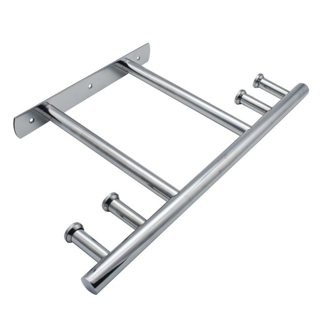 Peiqing, washing and drying household storage and drying clothes rack, double rod A balcony wall top 2/4 meters retractable fixed clothes rod