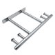 Peiqing, washing and drying household storage and drying clothes rack, double rod A balcony wall top 2/4 meters retractable fixed clothes rod