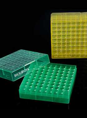 Biologix/巴罗克 2英寸81格PP冷藏盒冻存盒81格冷冻盒90-9081