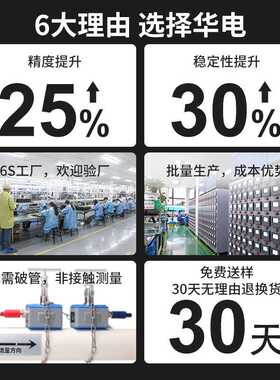 大管径模块价格微型管道水测量液体工业水流传感器 超声波流量计