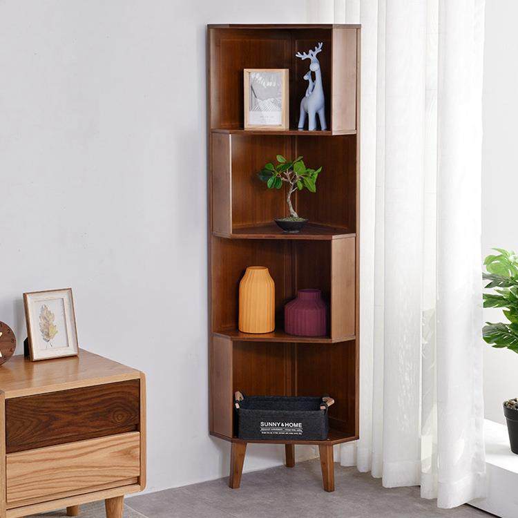 竹致卧室角架边角柜置物架书柜靠墙转角柜拐角三角收纳架多功能,淘宝优惠券,粉丝福利购,淘宝优惠卷