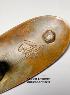 覆古铜禅宗佛香架中国古典一叶成佛和一船香架茶道茶具禅宗装饰品