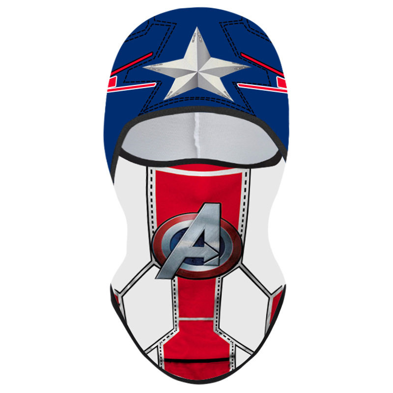 少儿滑雪加绒保暖头套户外防风面罩秋冬季动漫卡通造型表演套头帽,淘宝优惠券,粉丝福利购,淘宝优惠卷