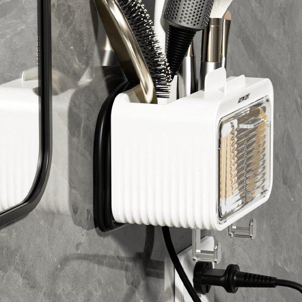 吸盘吹风机支架置物架卫生间壁挂风筒放置架懒人挂架免打孔收纳架,淘宝优惠券,粉丝福利购,淘宝优惠卷