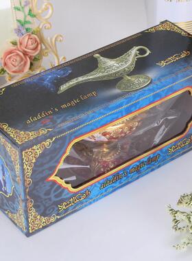 阿拉丁神灯锡器复古欧式工艺品合金创意俄罗斯许愿灯家居金属摆件