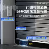 Гаражная застрявшая дверь Дверь Дверь против крамовки дверь Дверь Открытие напоминания звук и светлый магазин будильника, магазин каскации, дверная дверь, магнитный датчик