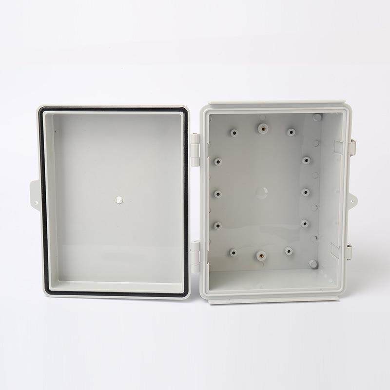 塑料防水盒金属搭扣箱170*220*110 铰链加扣防水盒 带不锈钢扣防,淘宝优惠券,粉丝福利购,淘宝优惠卷