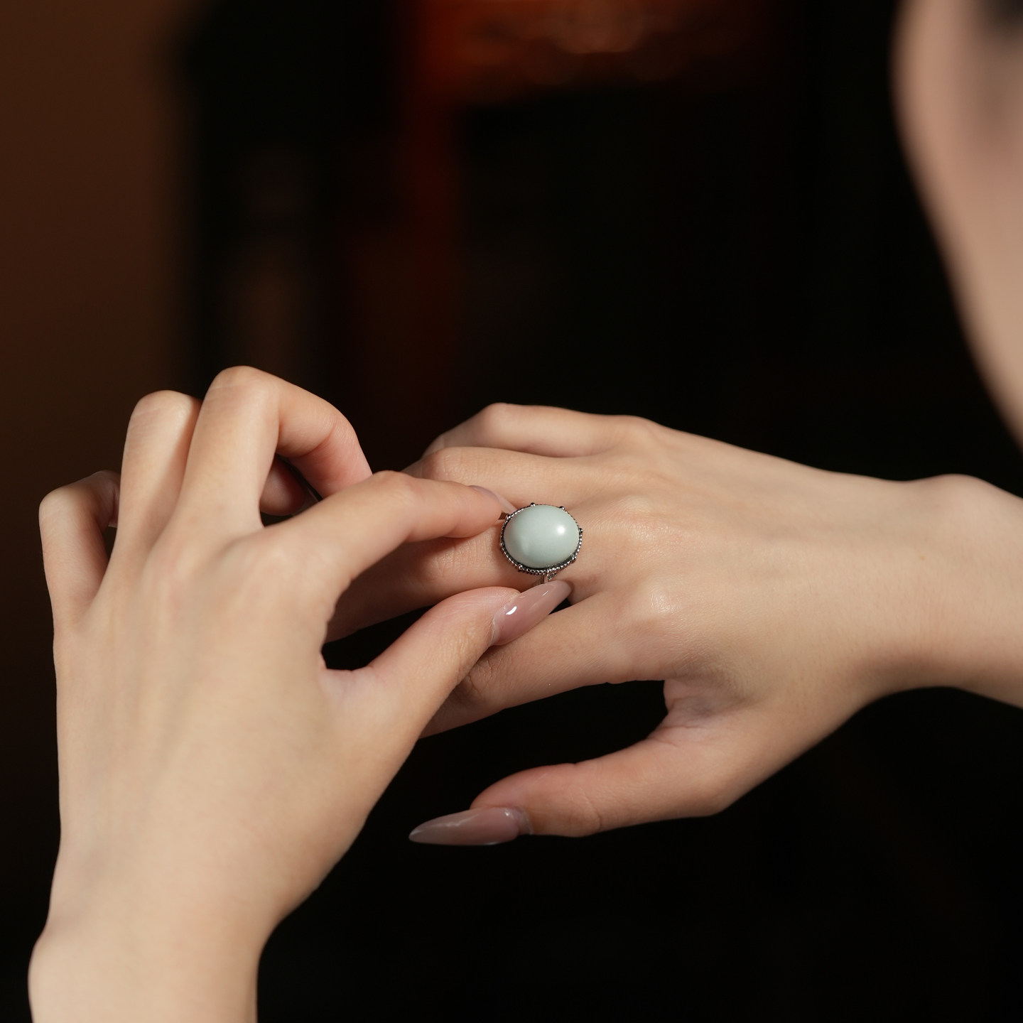Ru kiln ring niche design high-end