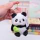 Super cute cartoon panda cute pendant doll key