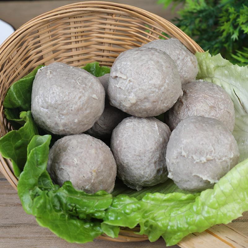 潮汕牛肉丸手打牛肉丸火锅丸子商用烧烤食材1500g精选3斤