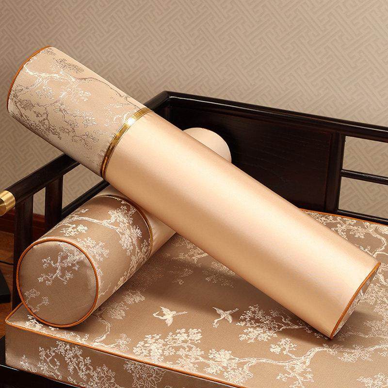 新中式扶手枕客厅沙发长条枕靠垫床头靠枕办公室椅护腰夹腿糖果枕,淘宝优惠券,粉丝福利购,淘宝优惠卷