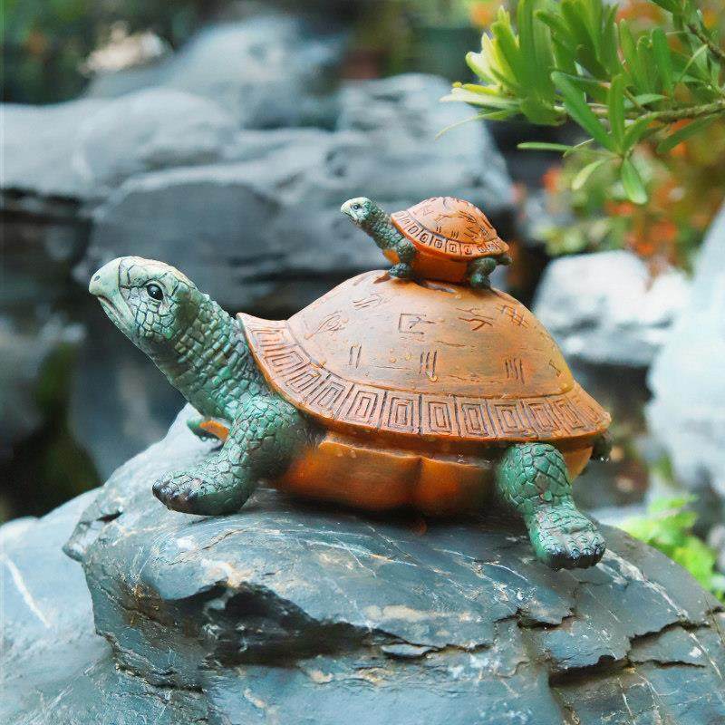 户外庭院假山装饰鱼池鱼缸造景乌龟摆件仿真模型流水盆景观工艺品,淘宝优惠券,粉丝福利购,淘宝优惠卷
