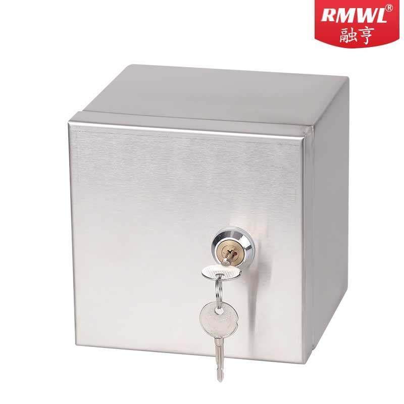 户外电动车不锈钢防水充电箱家用配电箱明装空开 盒带锁防盗盒室,淘宝优惠券,粉丝福利购,淘宝优惠卷