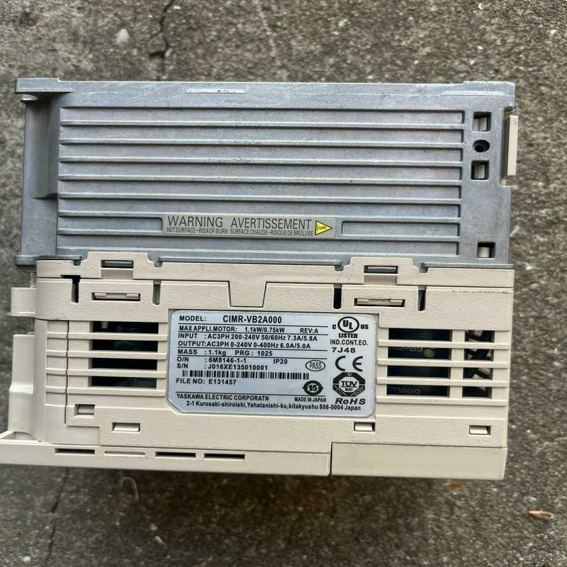 安川v1000系列变频器CIMR-VB2A000  1.1K【鑫鑫商铺】 - 图1