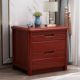 Walnut full solid wood bedside table household bedroom storage cabinet small apartment Chinese modern simple bedside cabinet