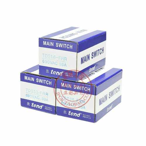 原装天得TEND电门转换开关TDS25-FRR TDS16/33/40/66/80控制 - 图3