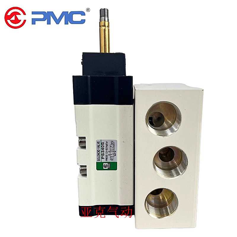 原装PMC电磁阀SVF7120-4GPS340S PS120S/H二位五通先导式换向阀 - 图2