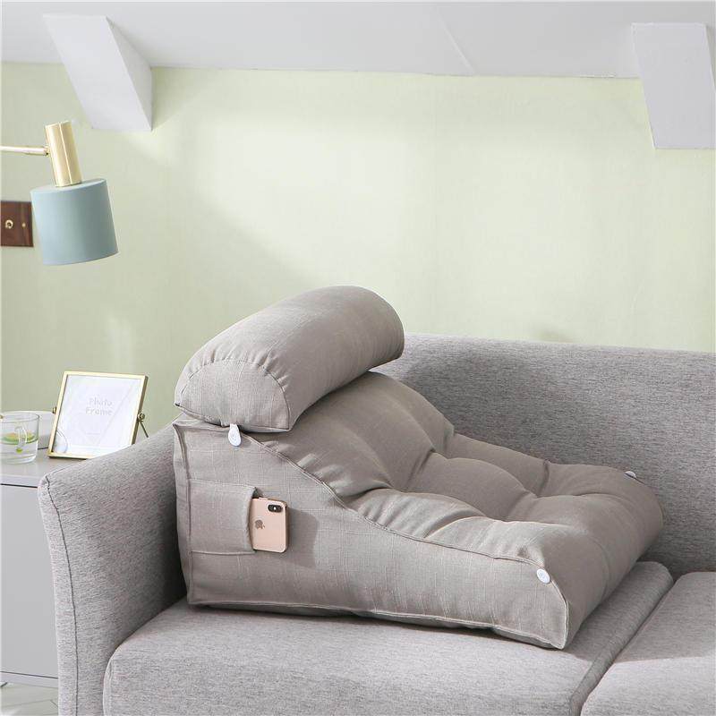 简约带头枕大背可OSU调节床头纯三角靠枕飘色窗沙发靠靠垫抱枕可,淘宝优惠券,粉丝福利购,淘宝优惠卷