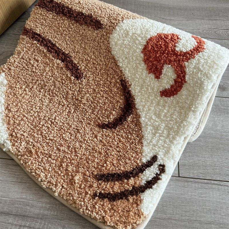 可爱动物图案地垫浴室卫生间门垫卧室房间门口垫子厕所吸水防滑垫,淘宝优惠券,粉丝福利购,淘宝优惠卷