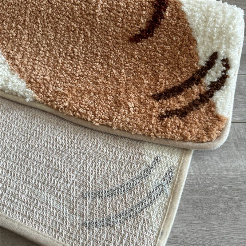 可爱动物图案地垫浴室卫生间门垫卧室房间门口垫子厕所吸水防滑垫,淘宝优惠券,粉丝福利购,淘宝优惠卷