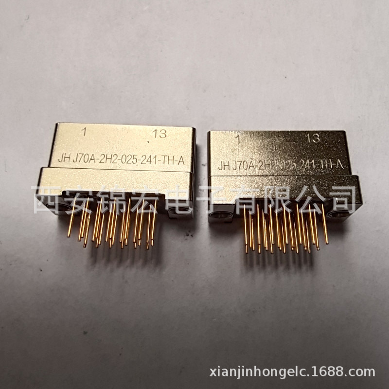 新批号J70A-2H2-037-441-TH-A锦宏牌微小型印制板矩形连接器插座 - 图3