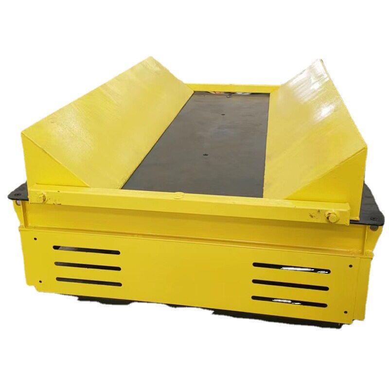 Zhuida Machinery supplies V-groove electric flatbed trucks, curved tabletop track trucks, low-voltage power supply flatbed trucks.