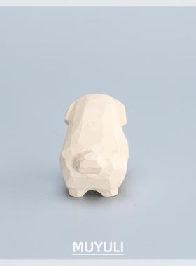 12生肖小羊木雕摆件手工电脑桌面摆件治愈情侣生日礼物女生情人节