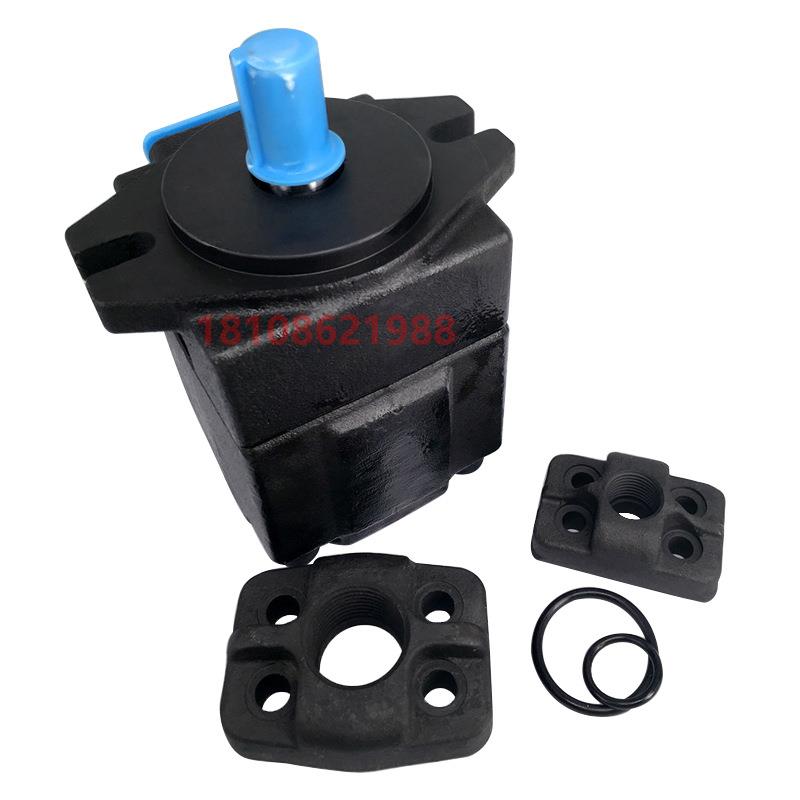 液压油泵高压叶片泵PV2R1-10-F液压站配件液压泵总成液压泵站系统 - 图2