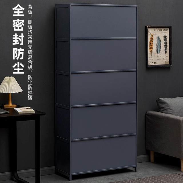 Bookshelf floor-standing bookcase children's small storage rack simple bedroom storage rack living room grid cabinet