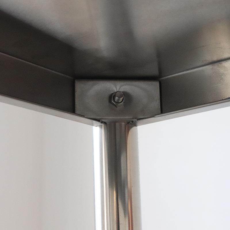 不锈钢货架酒店商用多层食堂四层架果蔬菜厨房架子置物架栅格层,淘宝优惠券,粉丝福利购,淘宝优惠卷