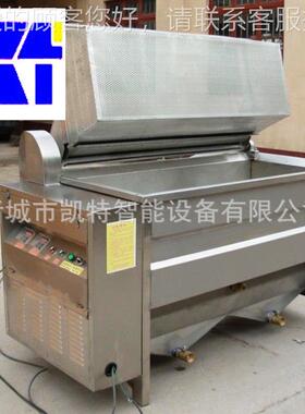 猪薄皮证684油炸机脆自动油炸锅 燃气油炸机自动出料品质保厂家