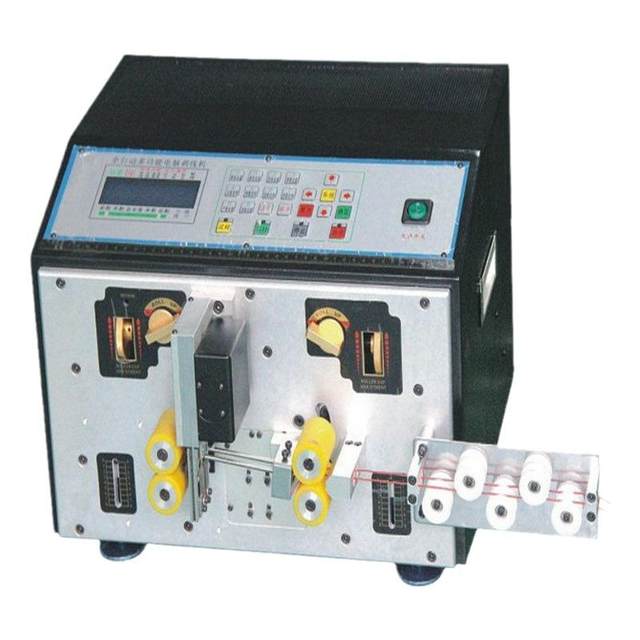 Fully automatic peeling machine computer dual-wire high-speed wire stripping machine wire cable sheath automatic wire cutting wire stripping machine