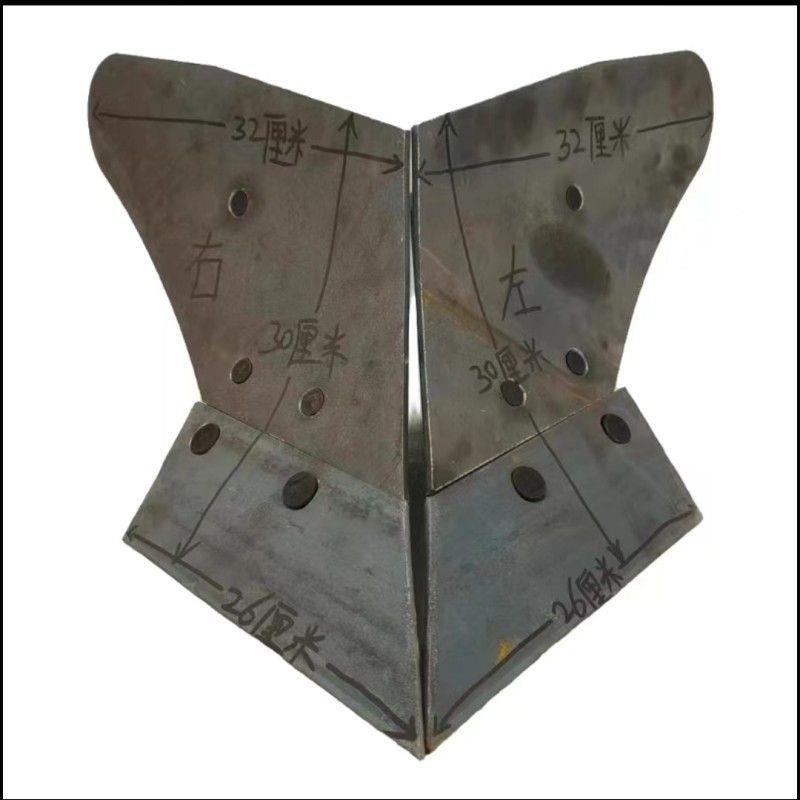 旋耕机新式垄器改装盆子总成开沟打埂器新款后置20铧式犁面犁头 - 图0