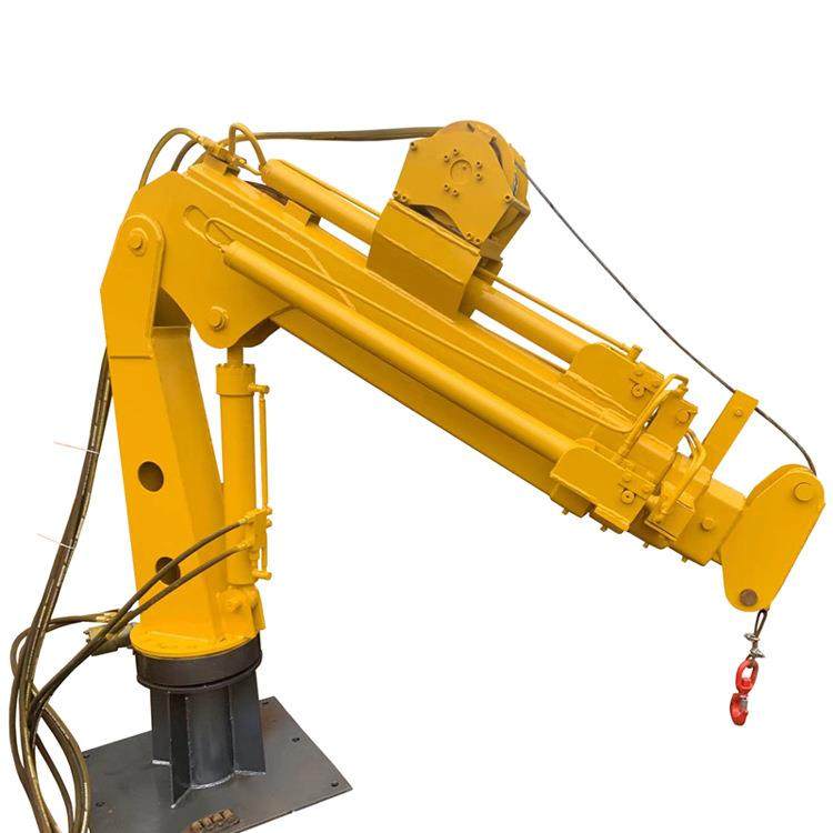 吨5吨液压伸缩船吊油电两用固定船吊折叠式渔船甲板液压直臂船吊,淘宝优惠券,粉丝福利购,淘宝优惠卷