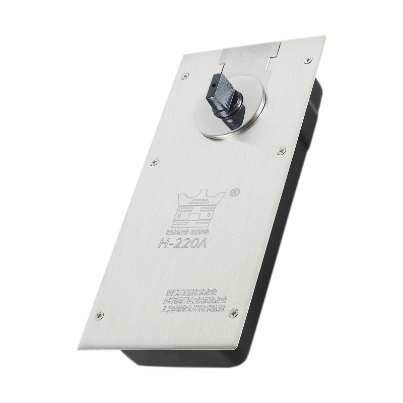 德皇H-220A地弹簧110KG有框无框玻璃地弹门通用两段调速三维调节 - 图3