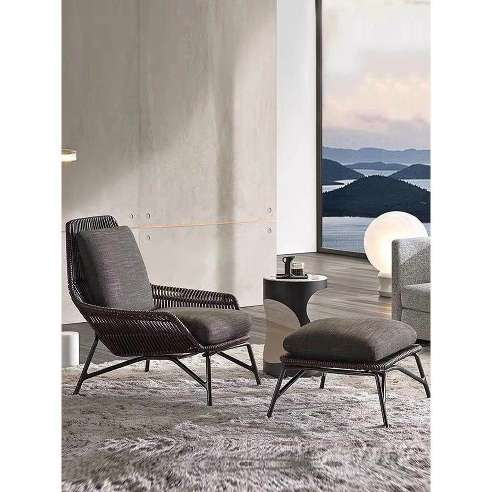 户外藤椅茶几三件套组合庭院花园露天室外阳台休闲绳编单人沙发椅,淘宝优惠券,粉丝福利购,淘宝优惠卷