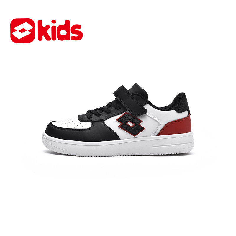 LOTTO乐途儿童白色低帮板鞋2025秋冬新款男童女童运动休闲小白鞋,淘宝优惠券,粉丝福利购,淘宝优惠卷