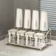 Seasoning combination set Light luxury seasoning bottle Kitchen salt seasoning jar storage box Oil and salt MSG storage