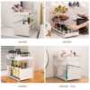 Kitchen storage rack countertop pull-out drawer shelf supplies storage rack cabinet inside layered sink painting Wenwu