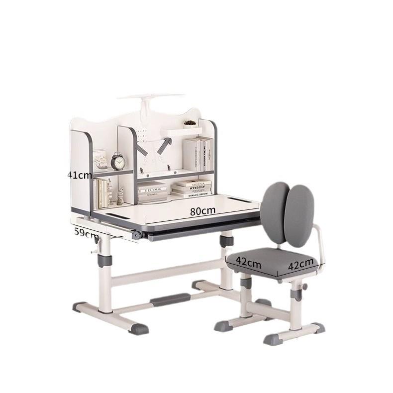 Children's study table, children's homework, primary and secondary school students' home writing desk, special table, liftable table and chair set