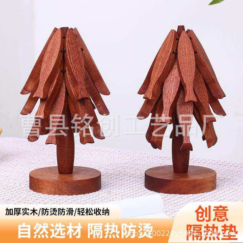 一棵树榉木摆件隔热垫创意餐桌垫防烫耐高温锅垫杯垫家用碗垫子,淘宝优惠券,粉丝福利购,淘宝优惠卷