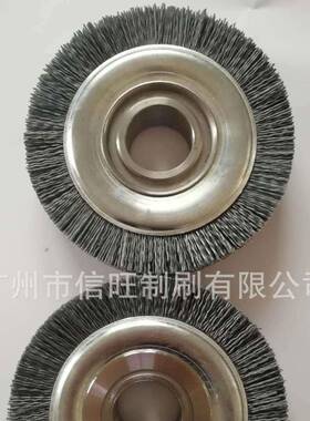 厂家直磨料光圆盘刷工业毛004A刷刷轮销抛去毛刺