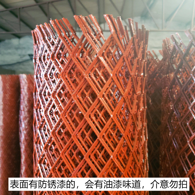 现货速发新品铁丝网围栏钢丝菱p形脚踏护栏红漆防锈养殖养鸡焊接,淘宝优惠券,粉丝福利购,淘宝优惠卷