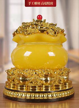 聚宝盆招财聚财摆件八方来财风水家用旺宅店铺旺财装饰品开业礼品