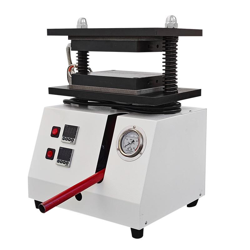 实验室小型平板硫化仪橡胶塑料颗粒加热压片机PE硅胶液压成型机器 - 图0